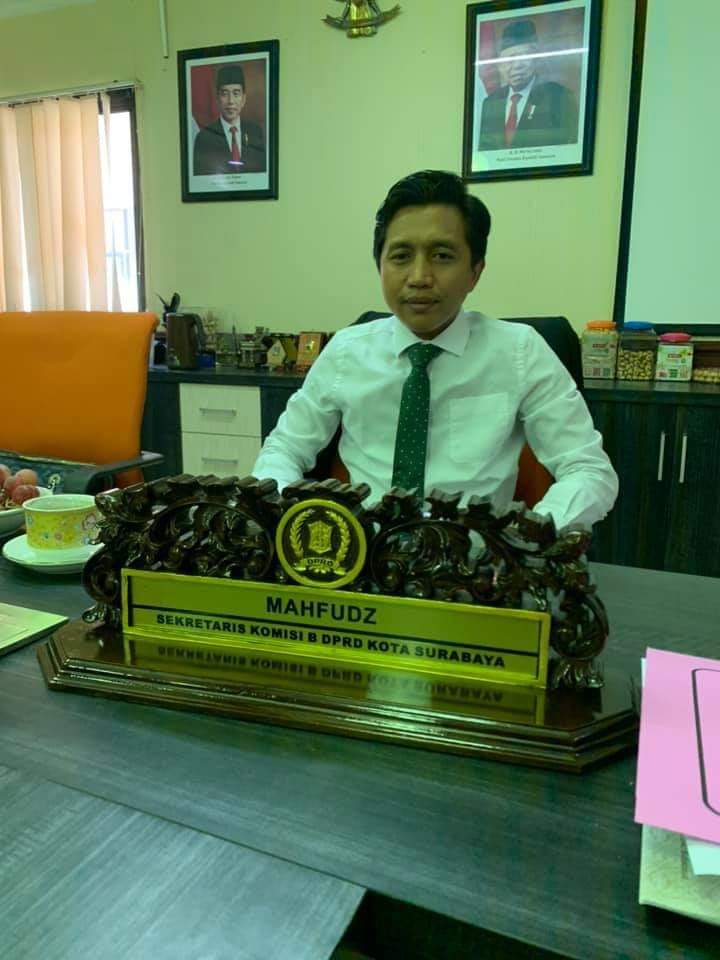 Mahfudz Anggota DPRD kota Surabaya komisi B