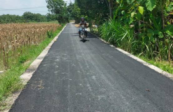 Jalan Penghubung Desa Turi, Bojonegoro 