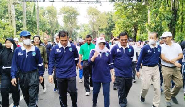 Jalan Sehat di Bojonegoro 