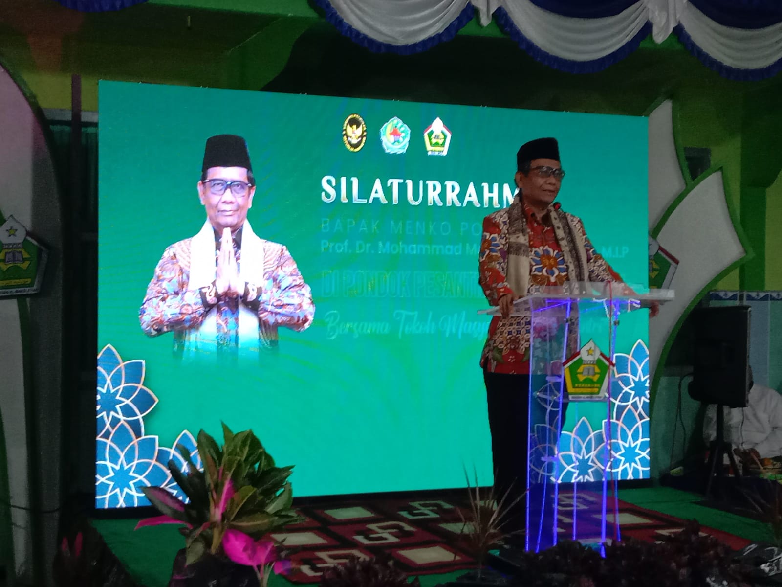 Mahfud MD di Pamekasan Madura
