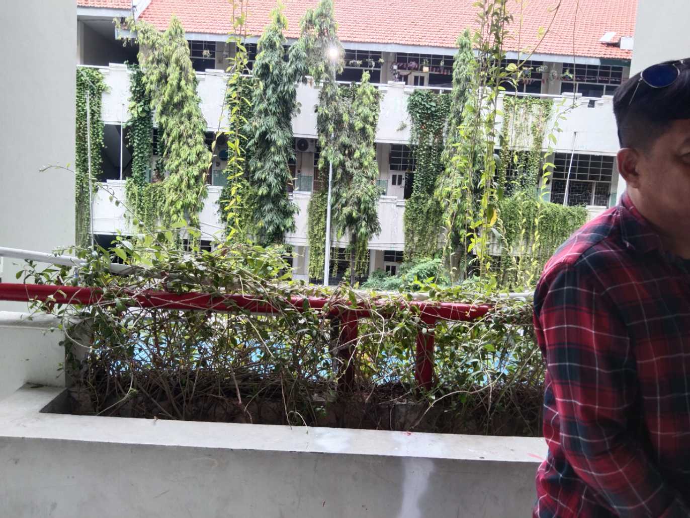Lokasi korban diduga melompat