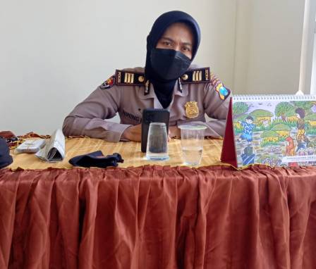 Kasi Humas Polres Pamekasan, AKP Nining Dyah