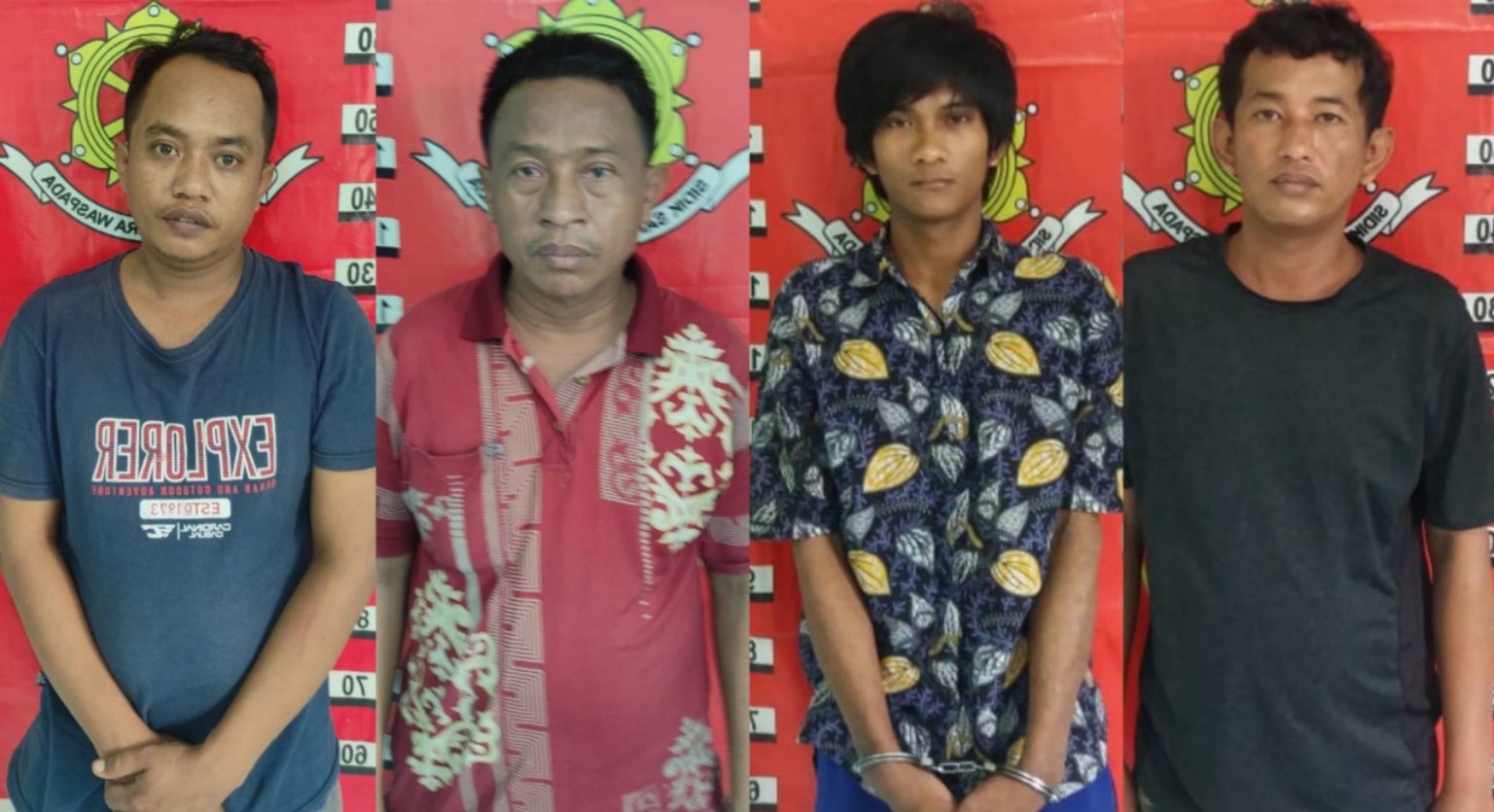 Kelompok pencuri mobil di Polsek Tenggilis Mejoyo