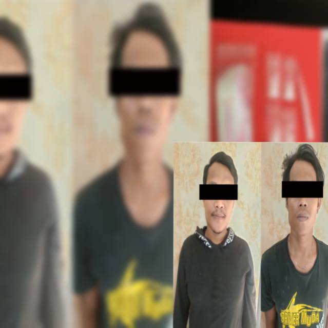 Dua pengedar sabu di Polres Tanjung Perak Surabaya