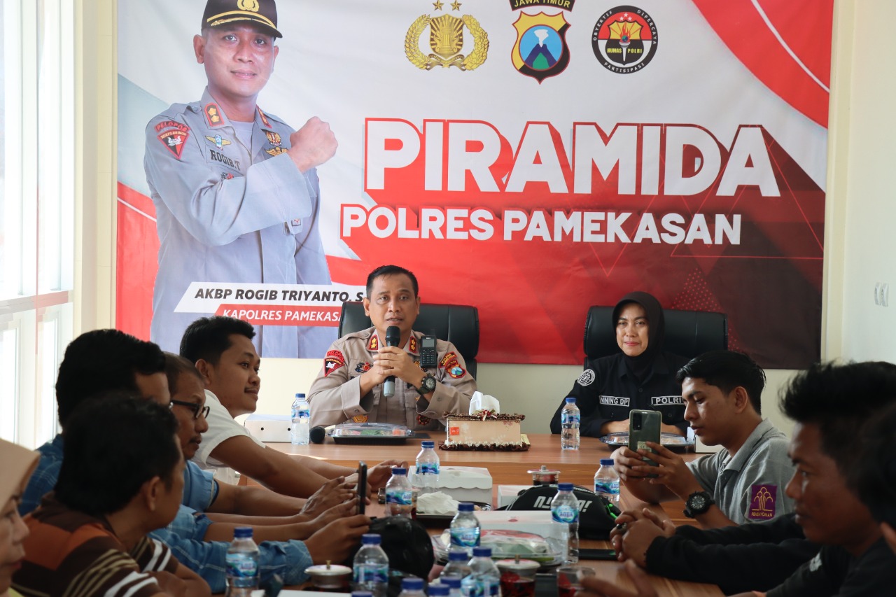 Paramida di Polres Pamekasan