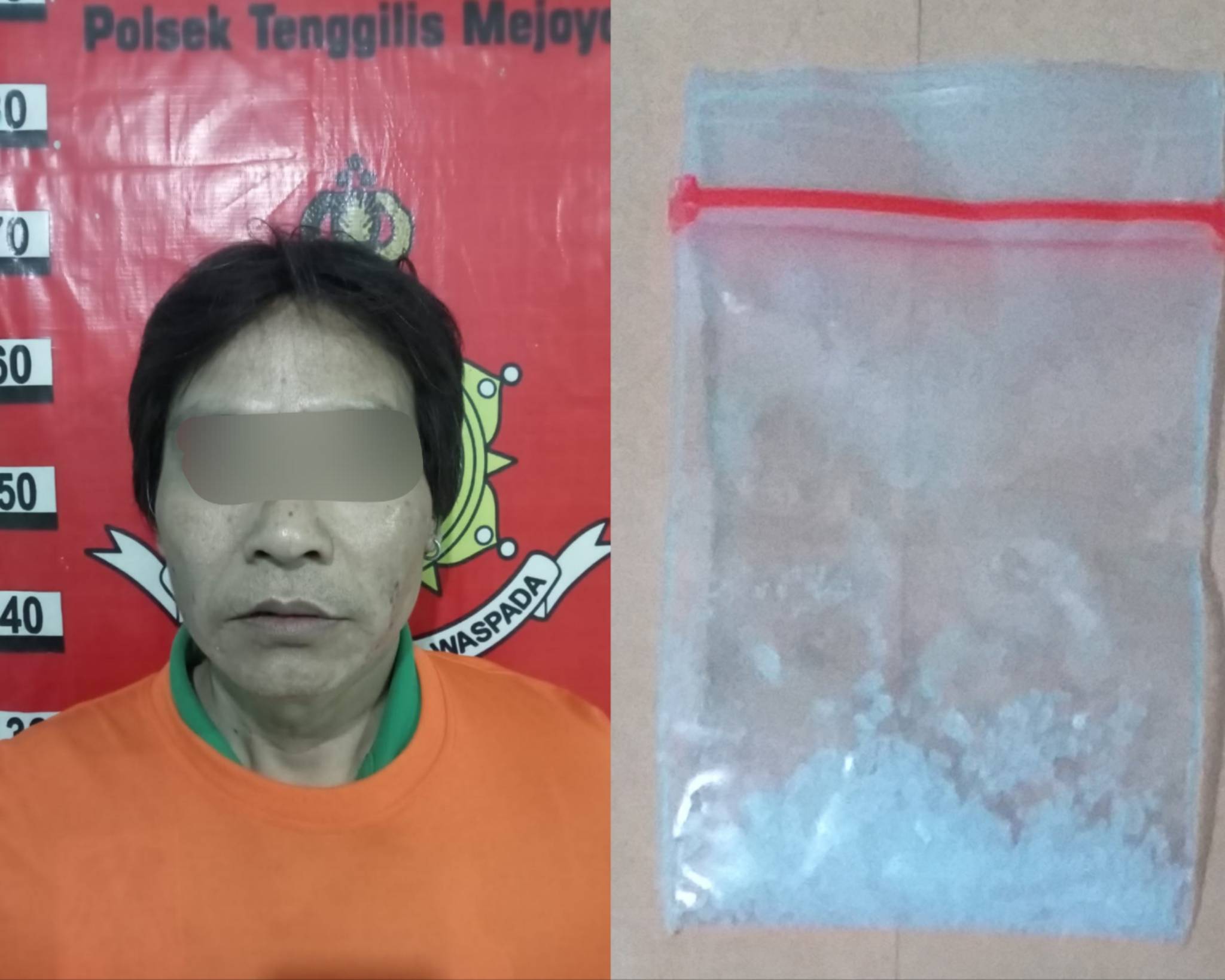 Pelaku sabu di Polsek Tenggilis Surabaya