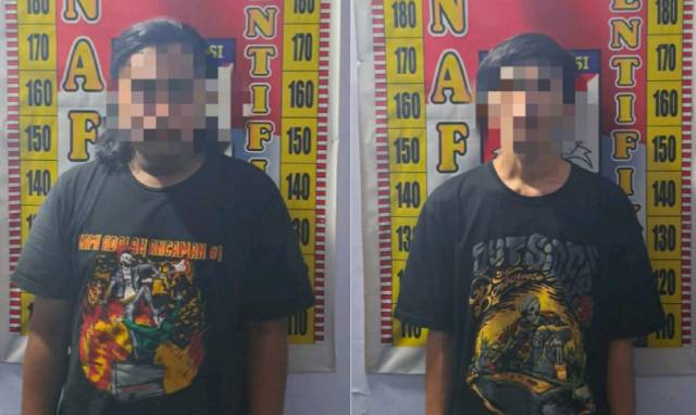 Dua pelaku di Polres Bondowoso