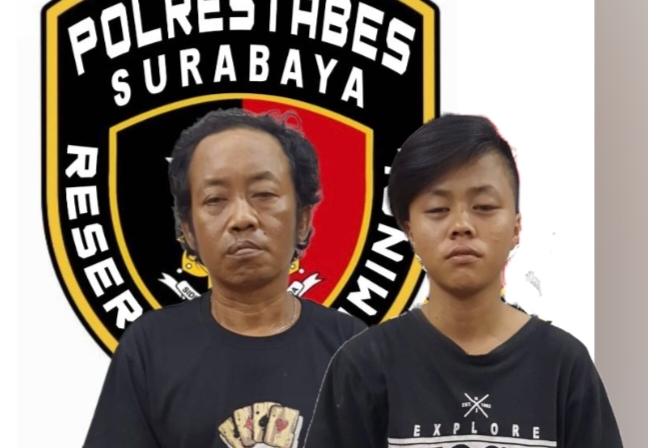 Dua pelaku maling barang milik pasien rumah sakit di Surabaya 