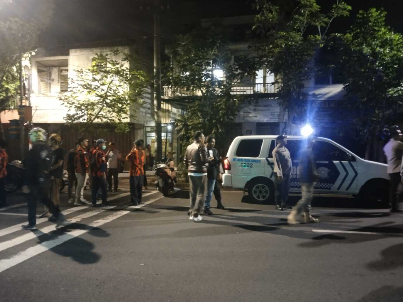 Taruwan Dua Kelompok di Ngaglik Malam Tahun Baru