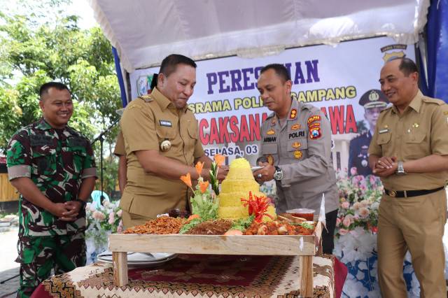 Peresmian Asrama Polres Sampang Wicaksana Laghawa