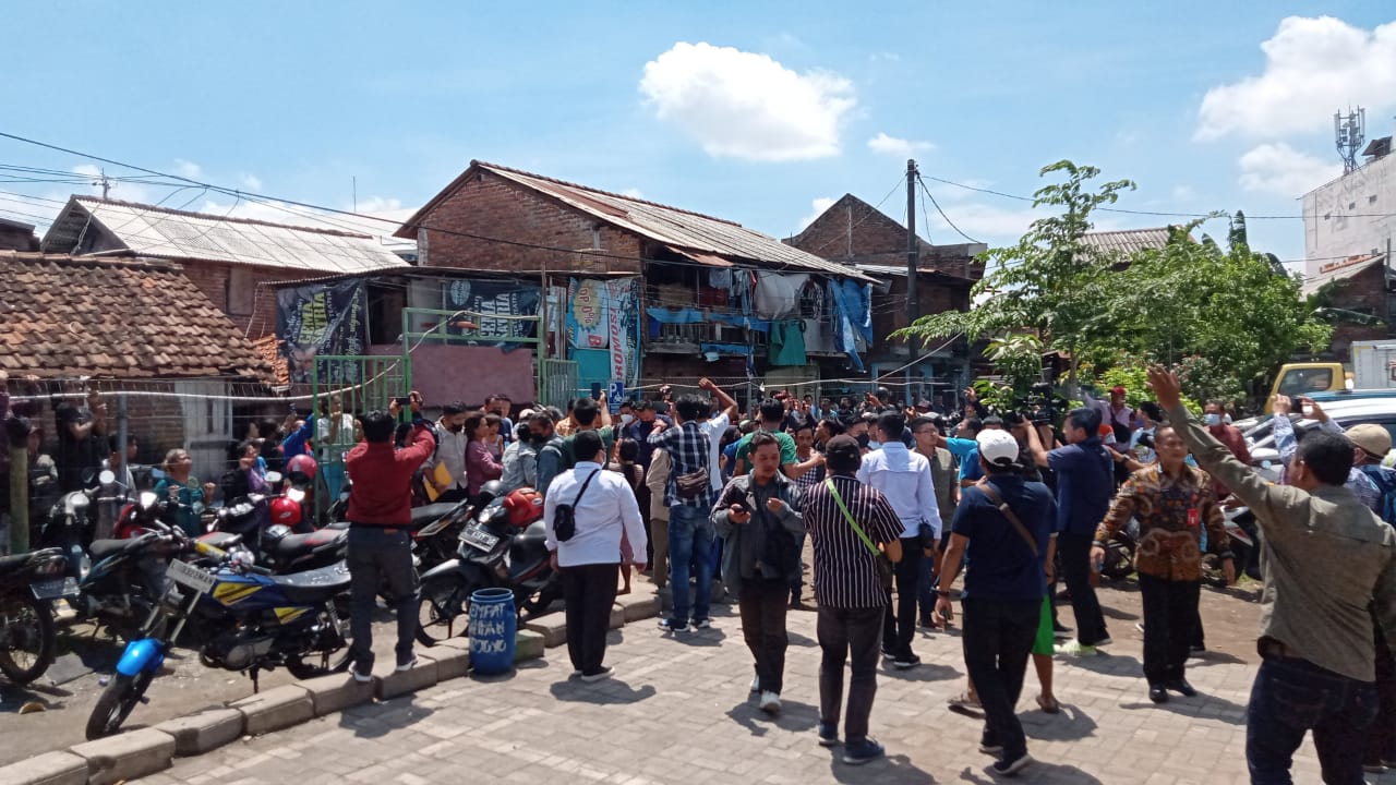 Mentri ATR/BPN Lakukan sidak di lahan PT KAI