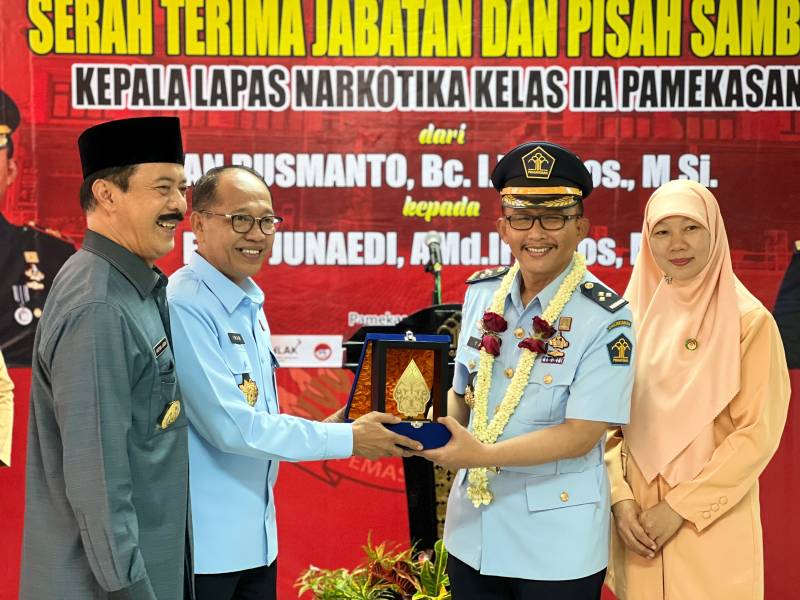 Sertijab Lapas Narkotika Kelas IIA Pamekasan