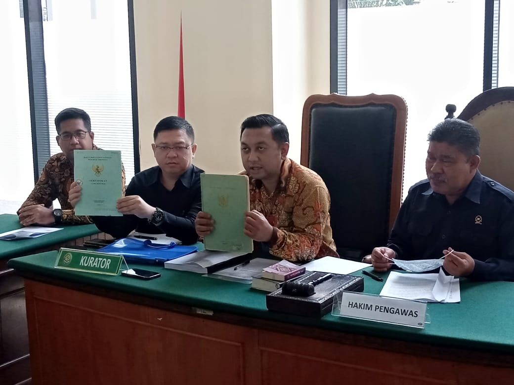 Rapat Kreditor Pertama (RKP) digelar di Pengadilan Niaga pada Pengadilan Negeri (PN) Surabaya