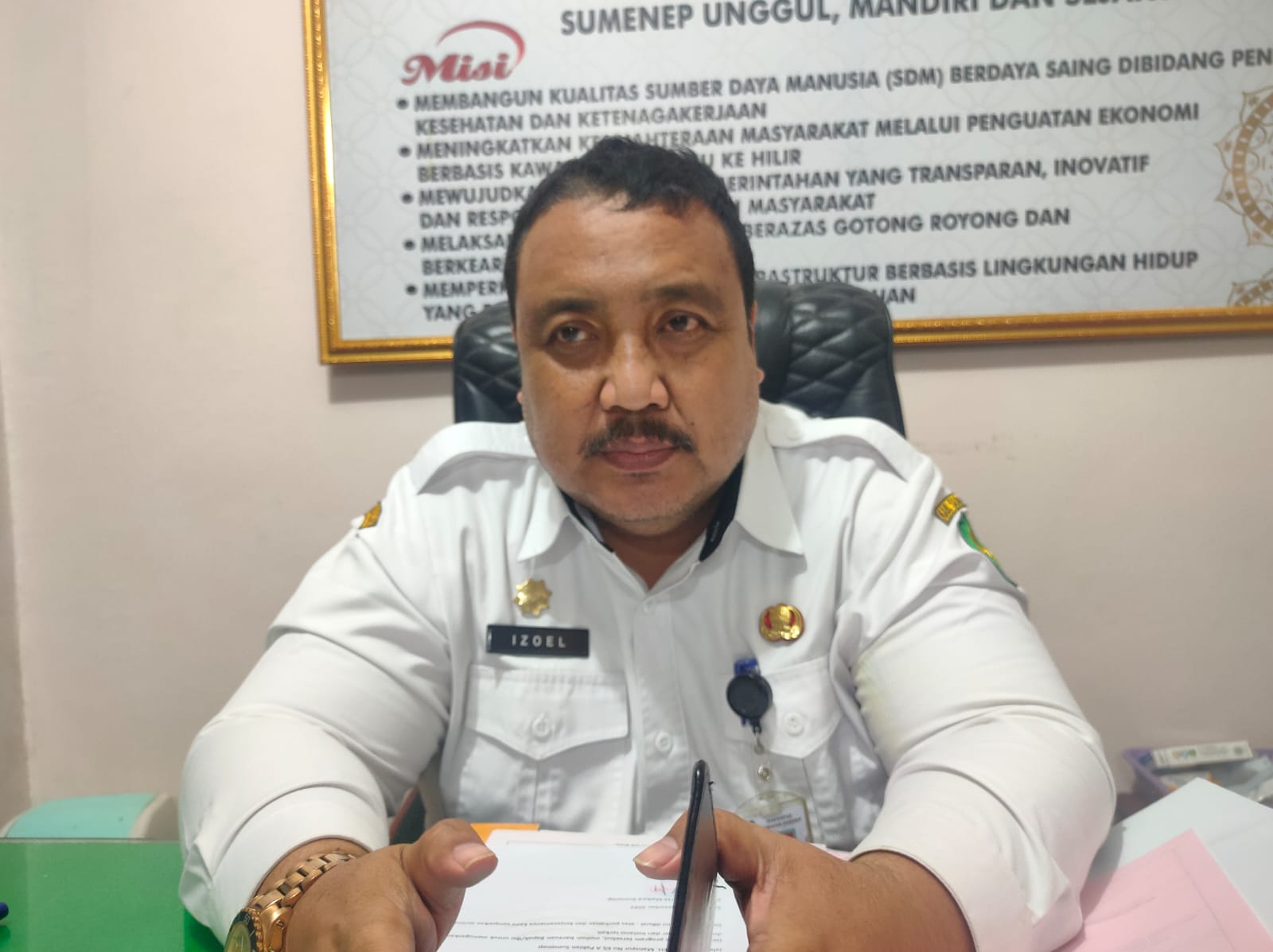 Kadinsos Sumenep, Achmad Dzulkarnain
