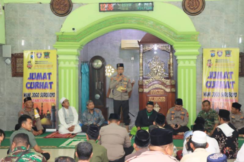 Jumat Curhat Polrestabes Surabaya 