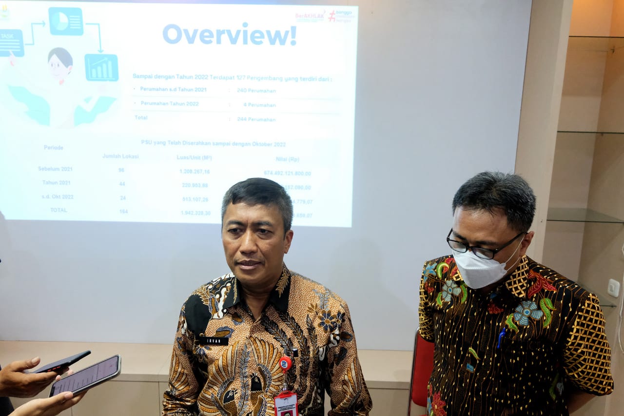 Kepala DPRKPP Irvan Wahyudrajad 