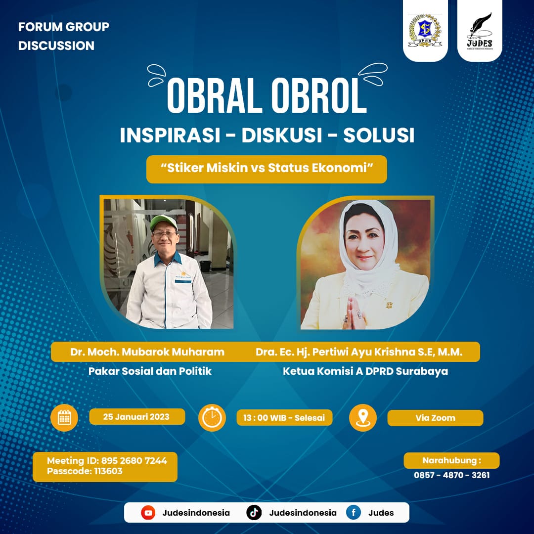 Gelar Obral Obrol Stiker Warga Miskin