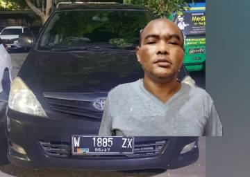 Pelaku pencurian di Mall Surabaya dan mobil sebagai sarana 