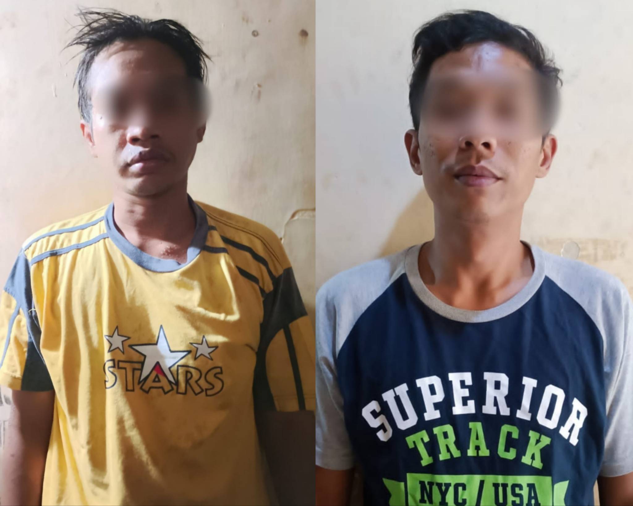 Dua pria pemilik narkoba di Polsek Pabean Cantikan