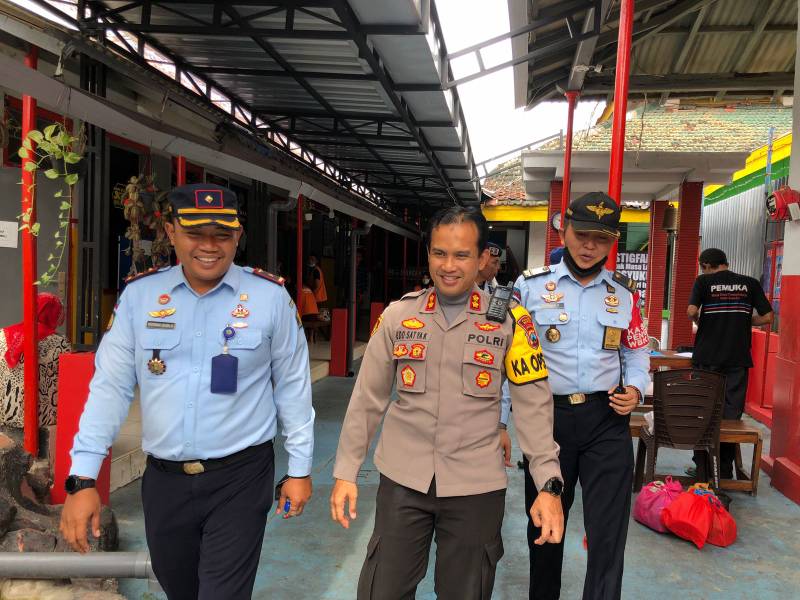 Kapolres Sumenep Kunjungi Rutan Kelas II B Sumenep