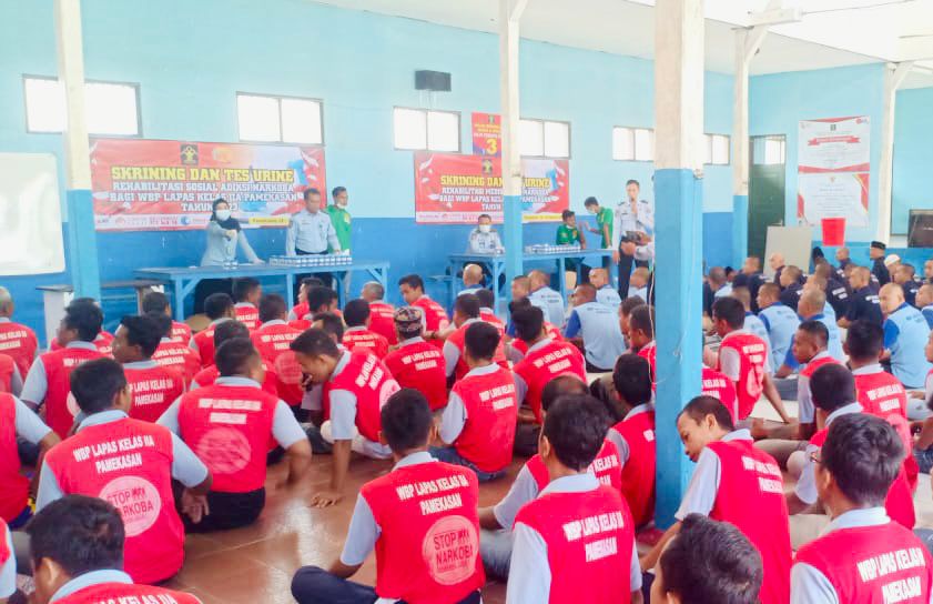 Ratusan Peserta Rehabilitasi Tahun Lapas kelas IIA Pamekasan 