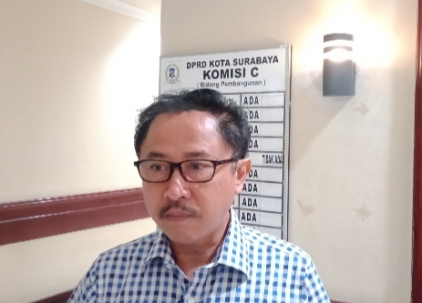 Ketua komisi C DPRD Surabaya Baktiono