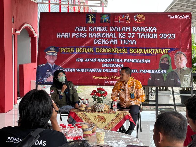HPN ke 77 di Lapas Narkotika Kelas IIA Pamekasan