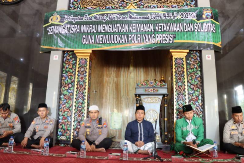 Isra Mi'raj Nabi di Polres Sumenep