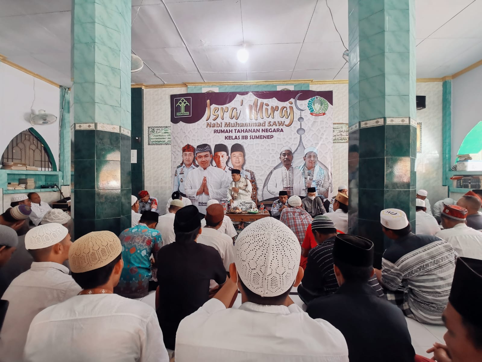 Warga Binaan Rumah Tahanan Kelas II B Sumenep Isra' Mi'raj