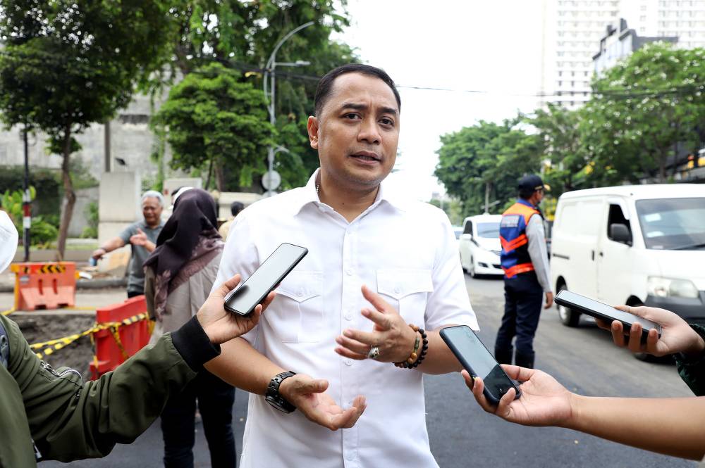 Wali kota Surabaya Eri Cahyadi 