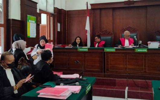 Sidang kasus pencurian kendaraan motor di PN Surabaya