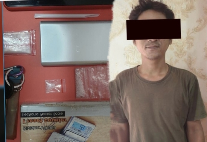 Pengedar sabu di Polsek Krembangan