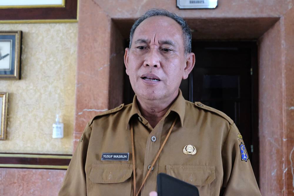 Kepala Dispendik Kota Surabaya Yusuf Masruh 