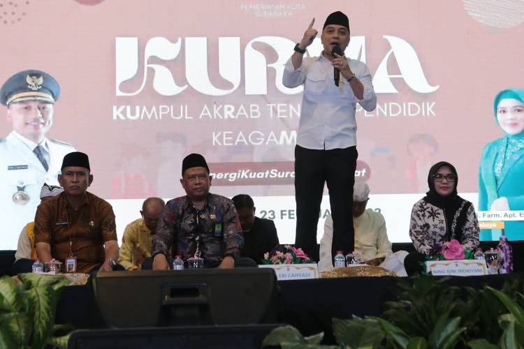 Walikota Surabaya ErI Cahyadi 