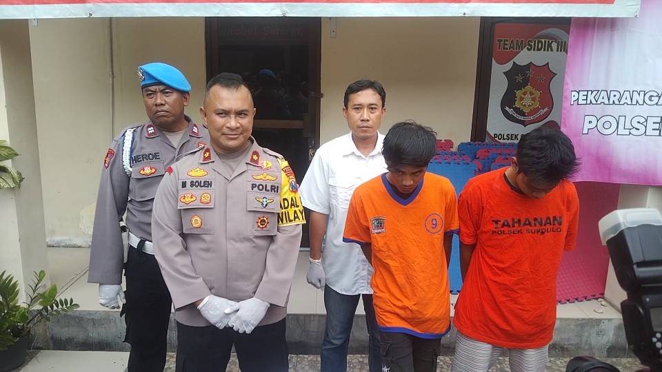 Dua maling motor di Polsek Sukolilo Surabaya