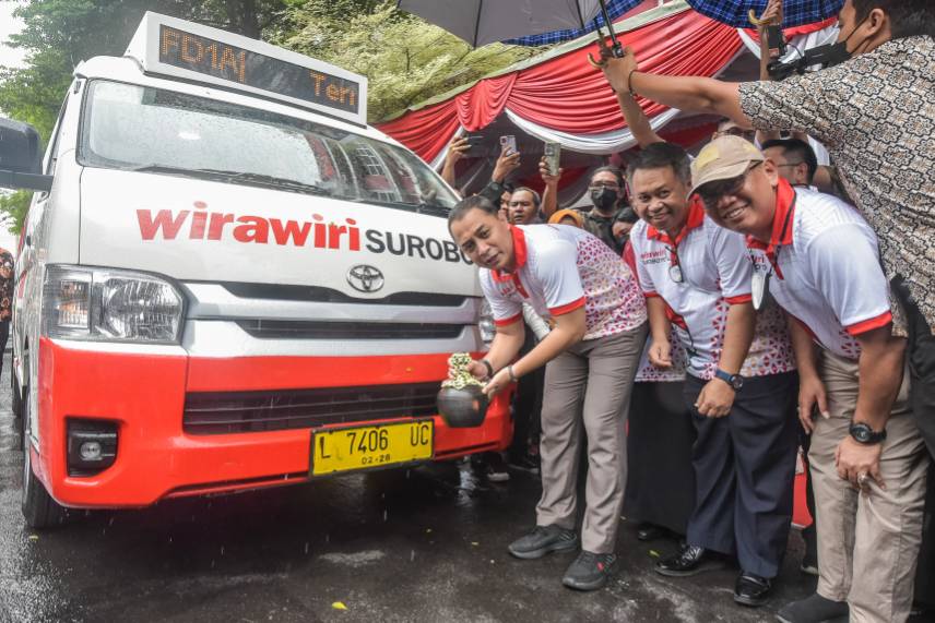 Transportasi Umum di Surabaya Kian Lengkap dengan 52 Angkutan Feeder 