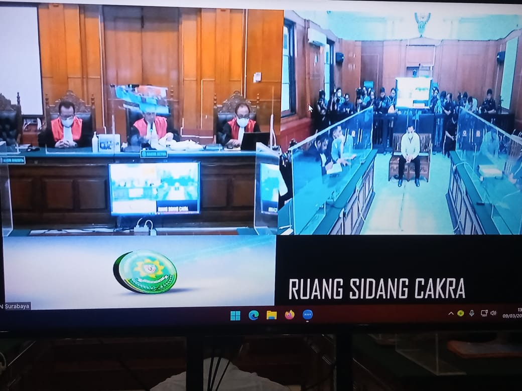 Sidang kasus Kanjuruhan di PN Surabaya 
