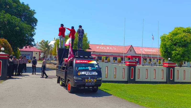 GMNI Cabang Buru mendukung Polda Maluku dan Polres Pulau Buru