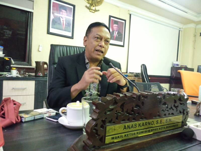 Wakil ketua komisi B Anas Karno