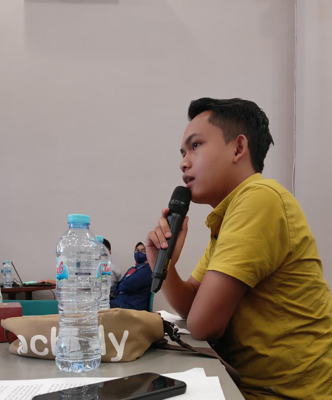 Sekretaris Daerah BEM Nusantara Jawa Timur Moh Choirul Anam