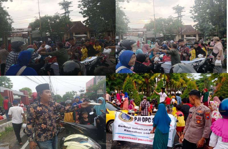 PJI Sumenep bagi bagi Takjil