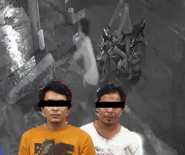 Dua pelaku pembobol toko di Mapolrestabes Surabaya