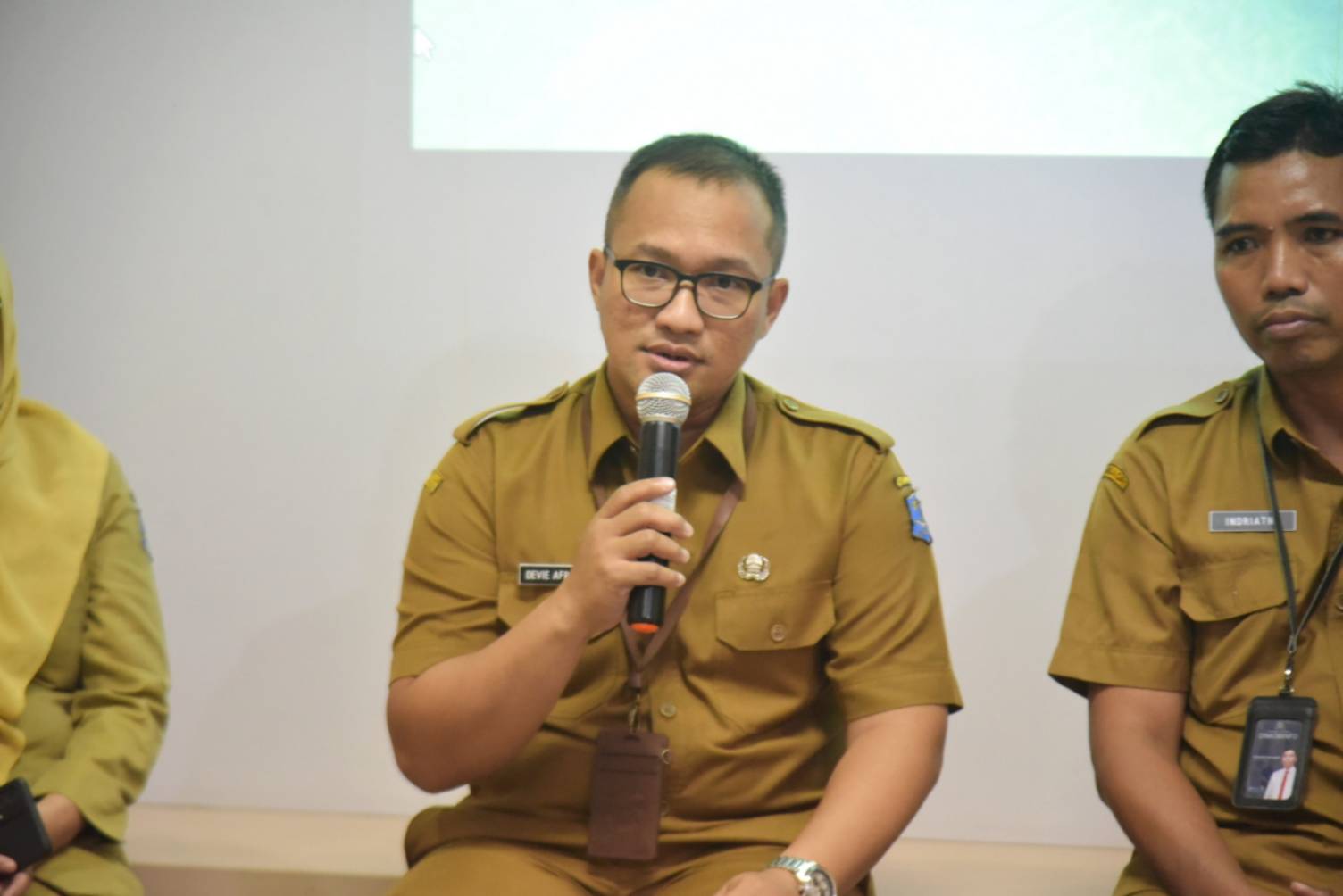 Saat Jumpa pers 