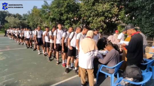 seleksi calon paskibraka surabaya