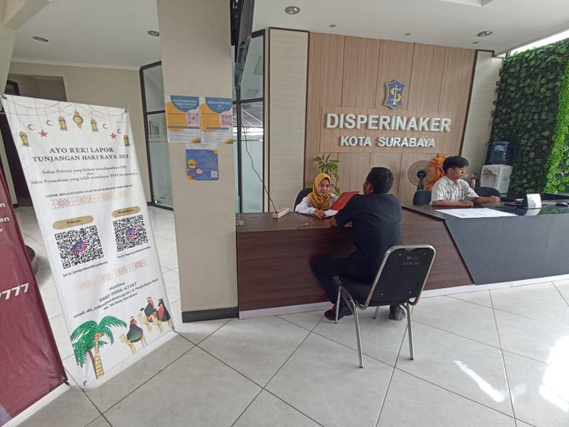 Kantor Disnaker kota Surabaya 