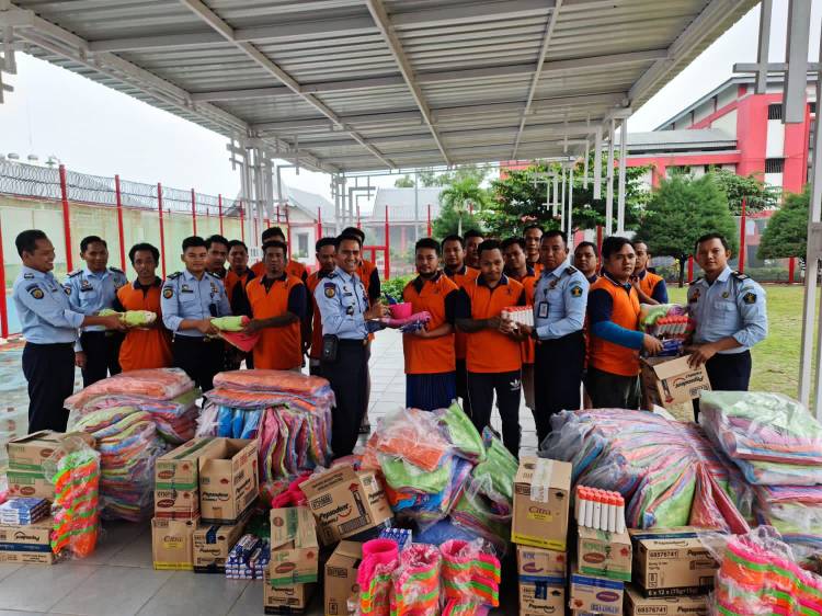 Perlengkapan Mandi Gratis unruk Warga Binaan Lapas 