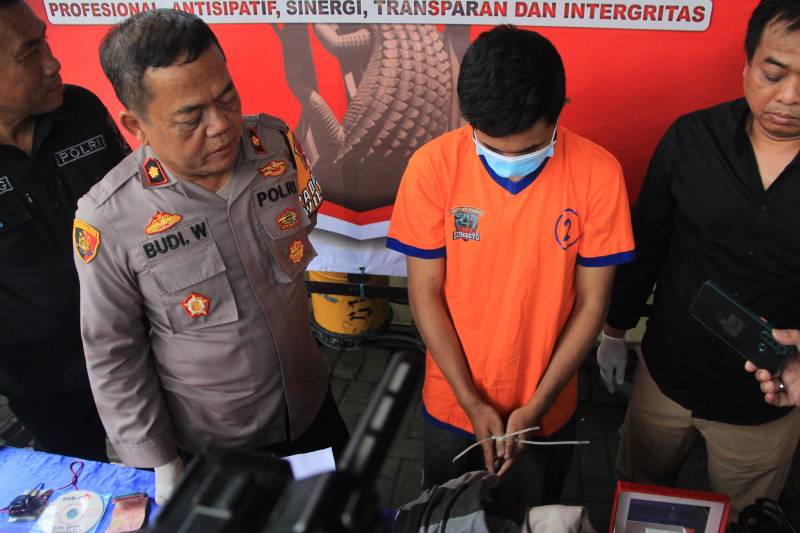 Pelaku pembobolan di Polsek Jambangan Surabaya