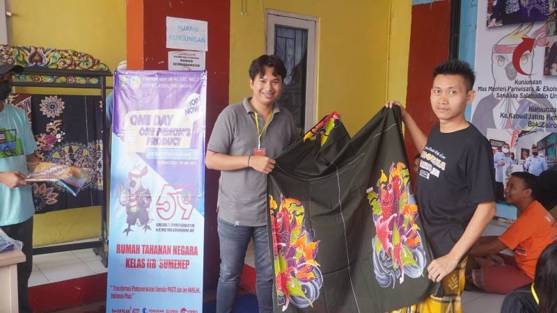 Rutan Kelas ll B Sumenep gelar kegiatan one day one prison produck