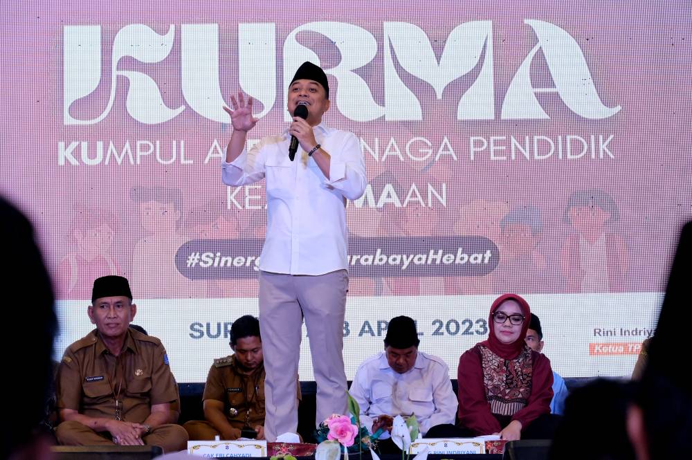 Wali Kota Surabaya Eri Cahyadi 