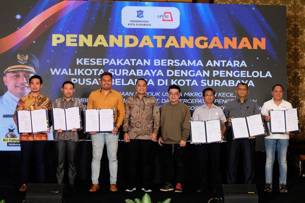 Wali Kota Eri menyampaikan, para pelaku UMKM dinilai sudah siap bergabung di 32 pusat belanja yang tergabung di APPBI Jatim.